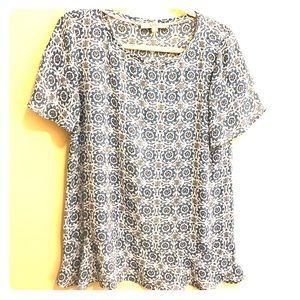 Loft silk teeshirt